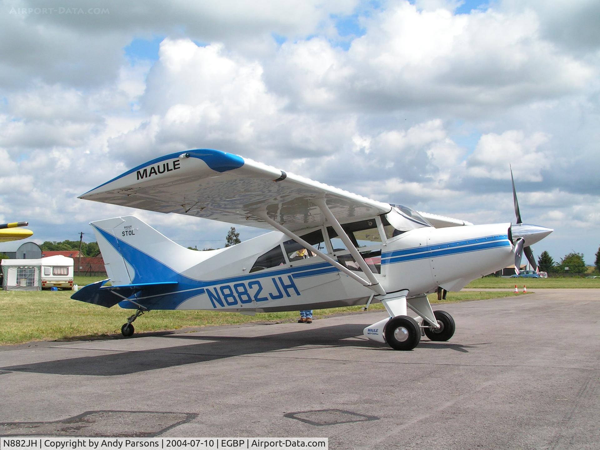 N882JH, 1999 Maule M-7-235B Super Rocket C/N 23056C, AT kemble PFA Rallye 2004