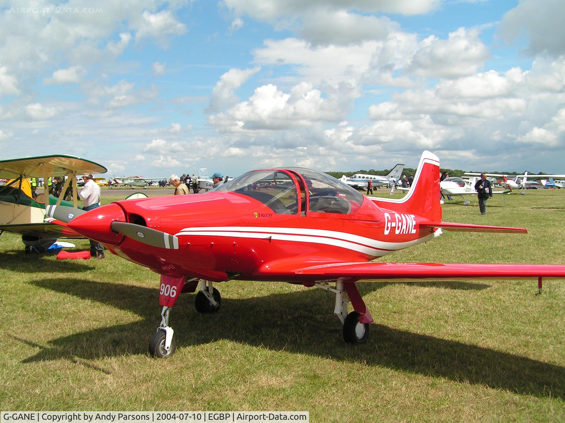 G-GANE, 1993 Sequoia F-8L Falco C/N PFA 100-11100, AT kemble PFA Rallye 2004