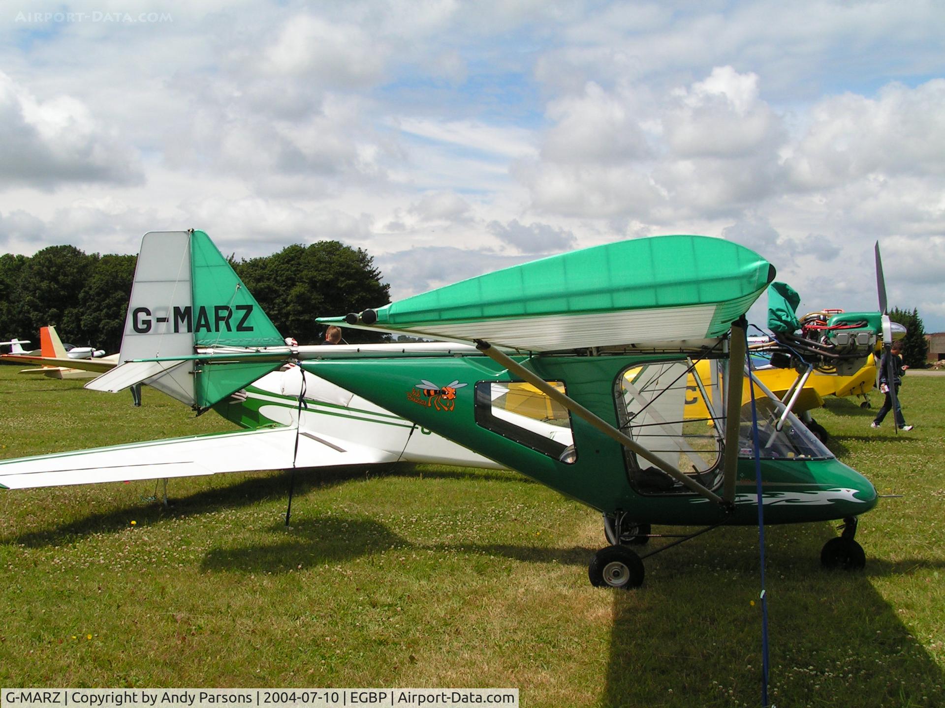 G-MARZ, 2003 Thruster T600N 450 C/N 1031-T600N-093, AT kemble PFA Rallye 2004