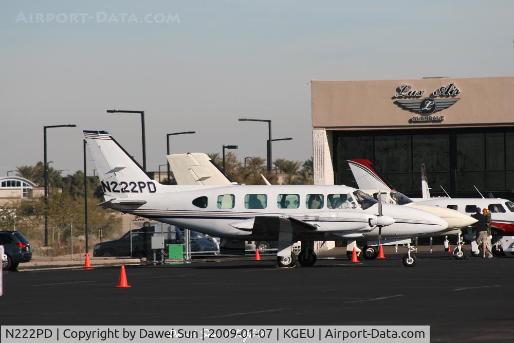 N222PD, 1981 Piper PA-31-350 Chieftain C/N 31-8152148, KGEU