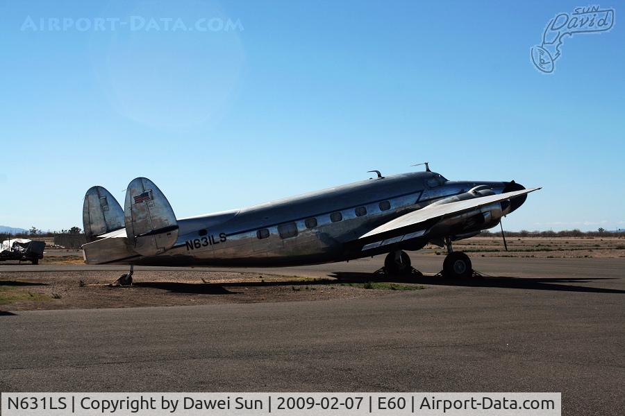 N631LS, 1943 Lockheed-PacAero R50-5 Learstar C/N 18-2404, Eloy