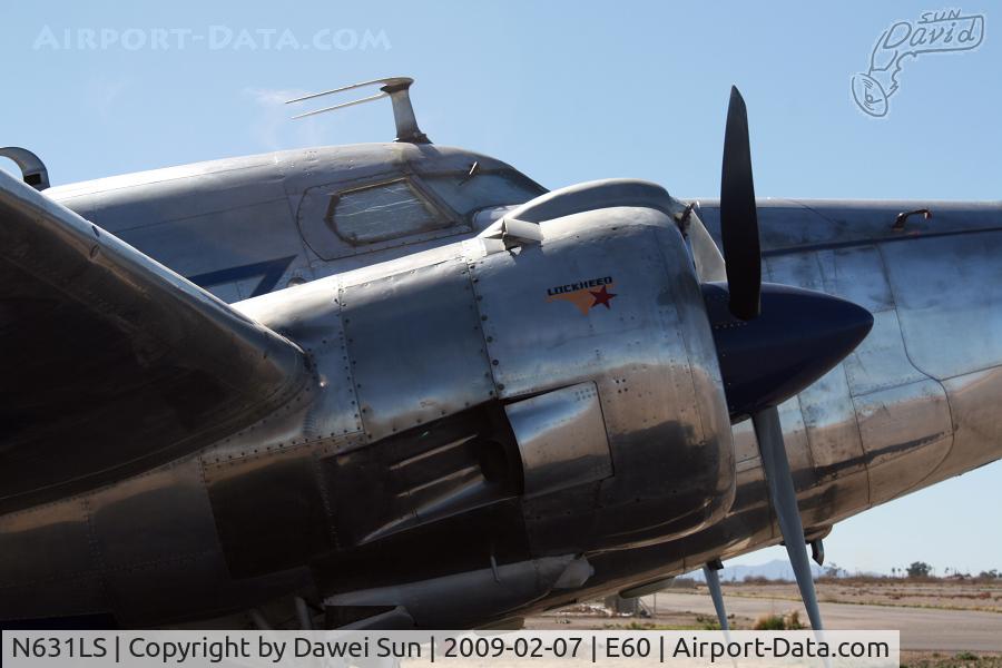 N631LS, 1943 Lockheed-PacAero R50-5 Learstar C/N 18-2404, ELOY
