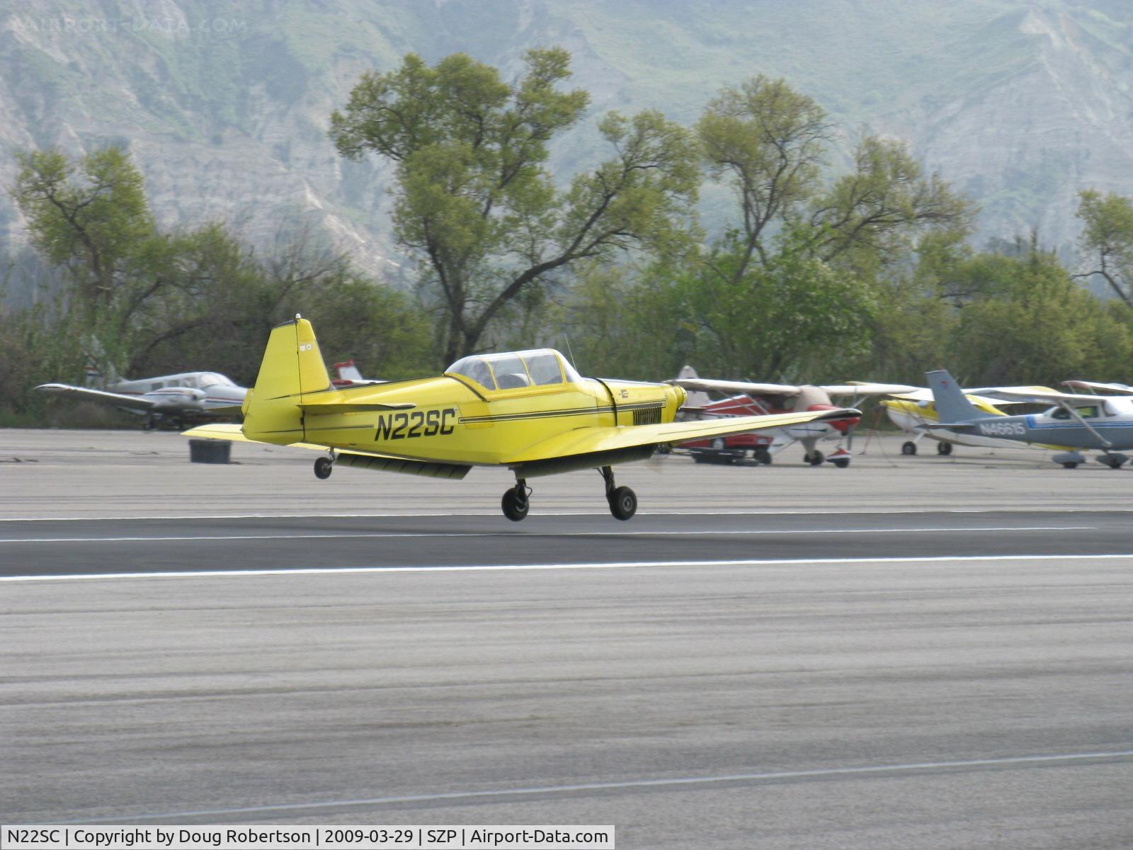 N22SC, 1970 Zlin Z-526F Trener Master C/N 1148, 1970 Moravan Zlin Z526F TRENER MASTER (late production), Avia M-137A 180 Hp, CS prop, landing Rwy 22