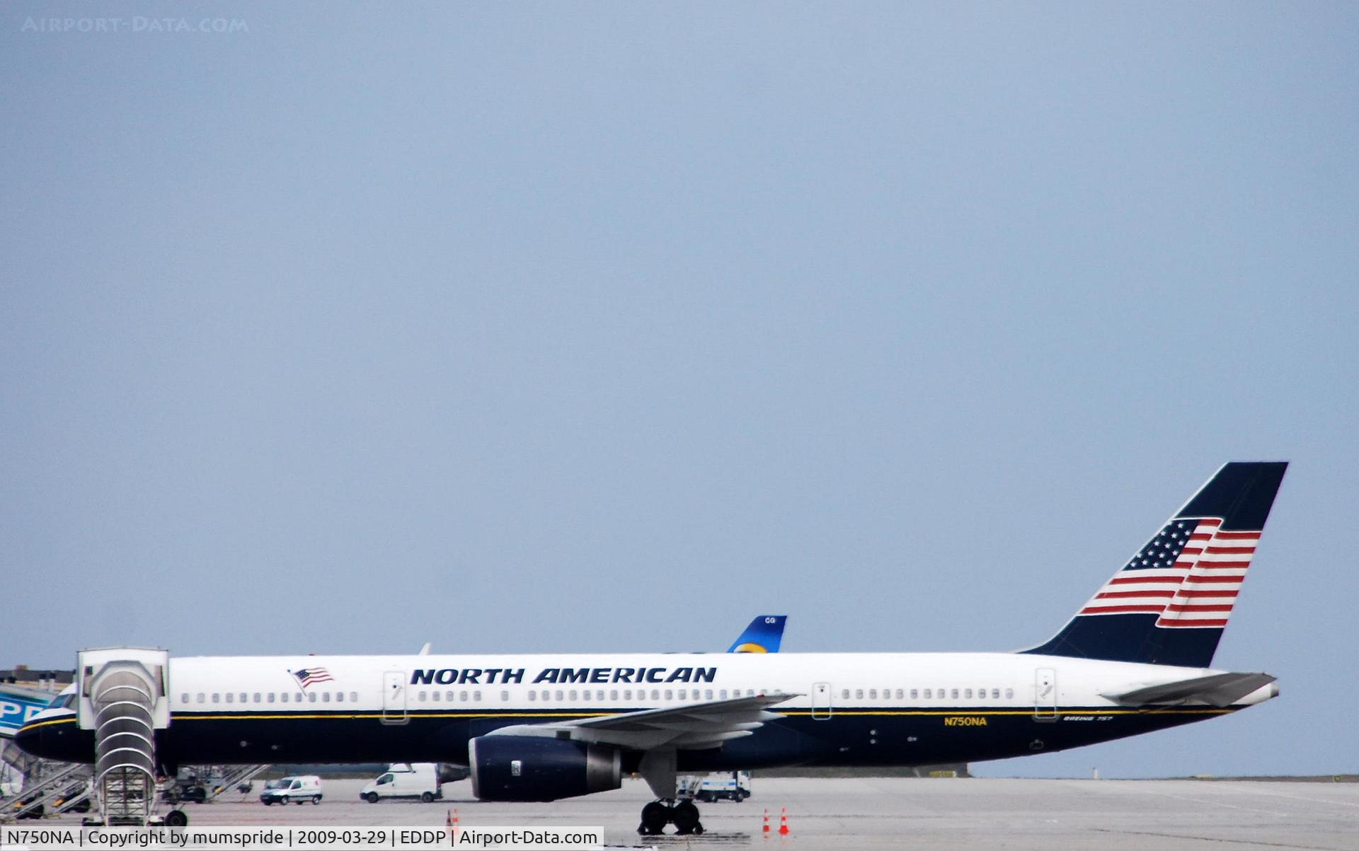 N750NA, 1995 Boeing 757-28A C/N 26277, Shuttle to the Middle East