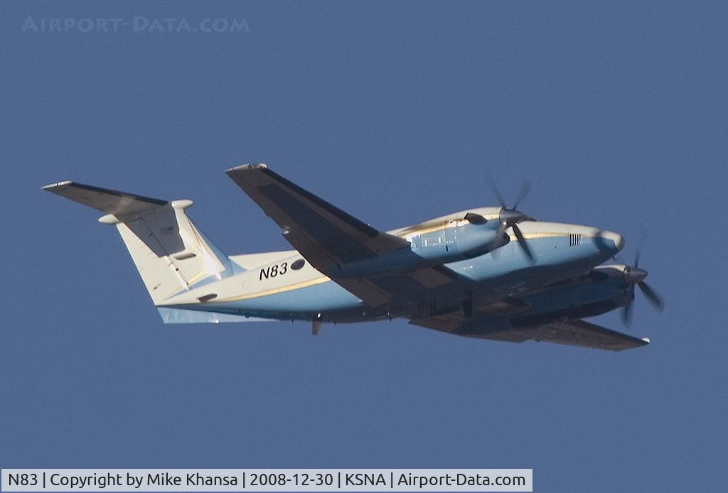 N83, 1988 Beech 300 C/N FF-18, Beech Super King Air B300 on short final.