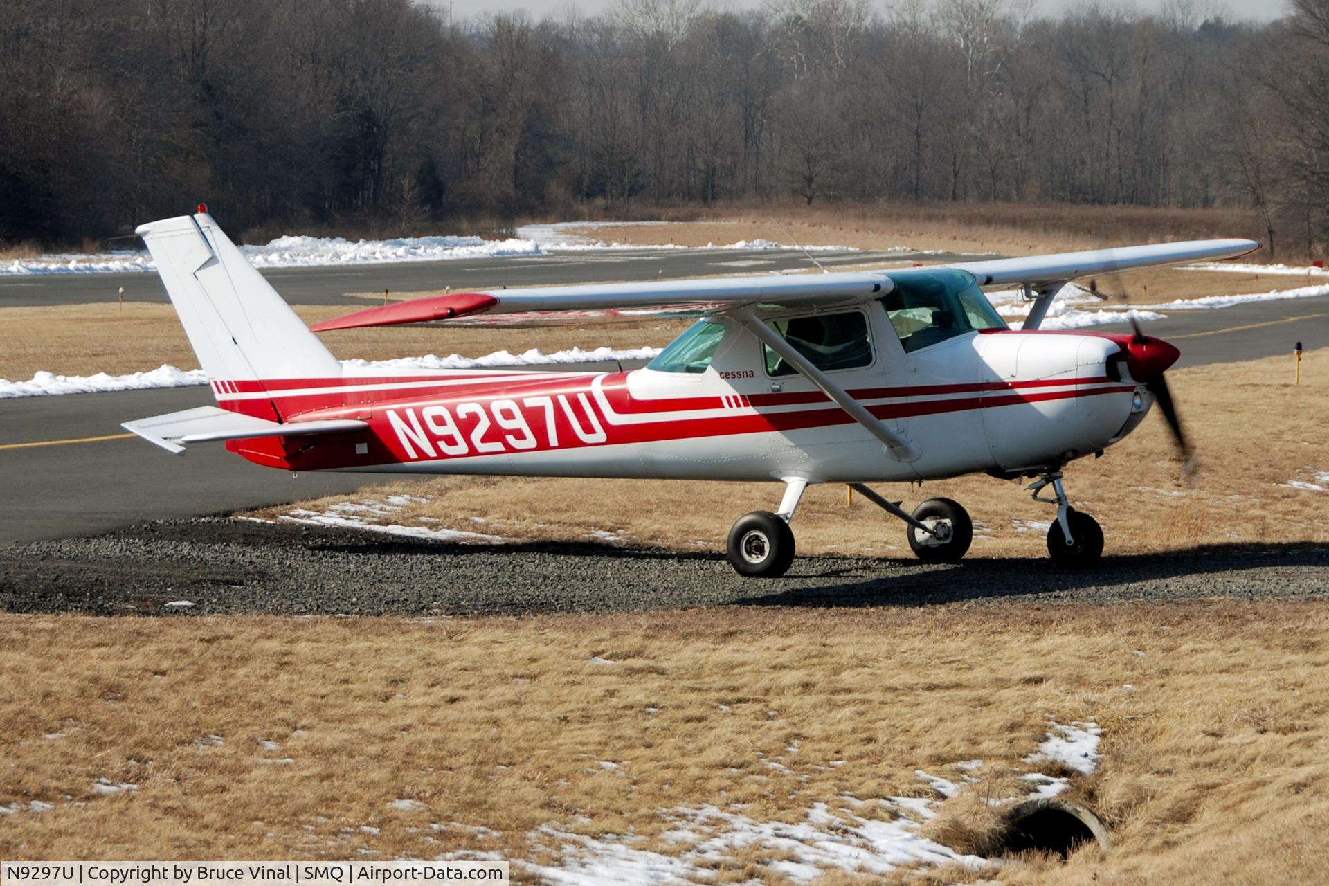 N9297U, 1976 Cessna 150M C/N 15078247, Parking the 150
