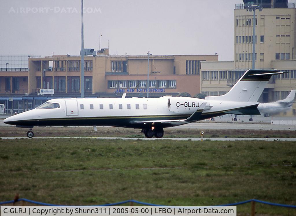 C-GLRJ, 1999 Learjet 45 C/N 019, Lining up rwy 32R for departure...