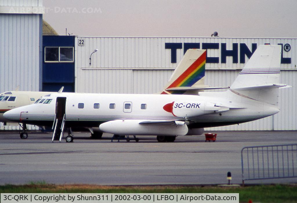 3C-QRK, Lockheed L-1329-25 JetStar II C/N 5202, Parked at the General Aviation area for maintenance...