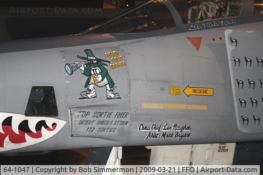 64-1047, 1964 McDonnell RF-4C-22-MC Phantom II C/N 947, 1964 McDonnell Douglas RF-4C Phantom II at the USAF Museum in Dayton, Ohio.