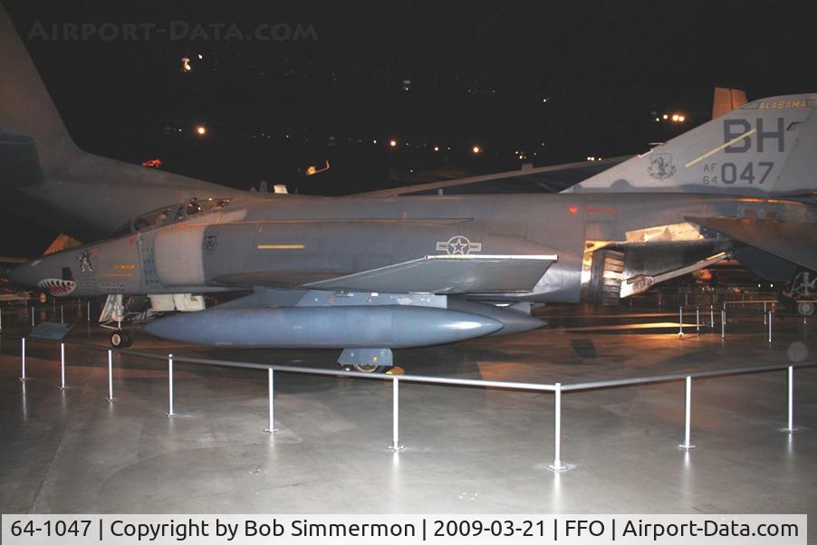 64-1047, 1964 McDonnell RF-4C-22-MC Phantom II C/N 947, 1964 McDonnell Douglas RF-4C Phantom II at the USAF Museum in Dayton, Ohio.