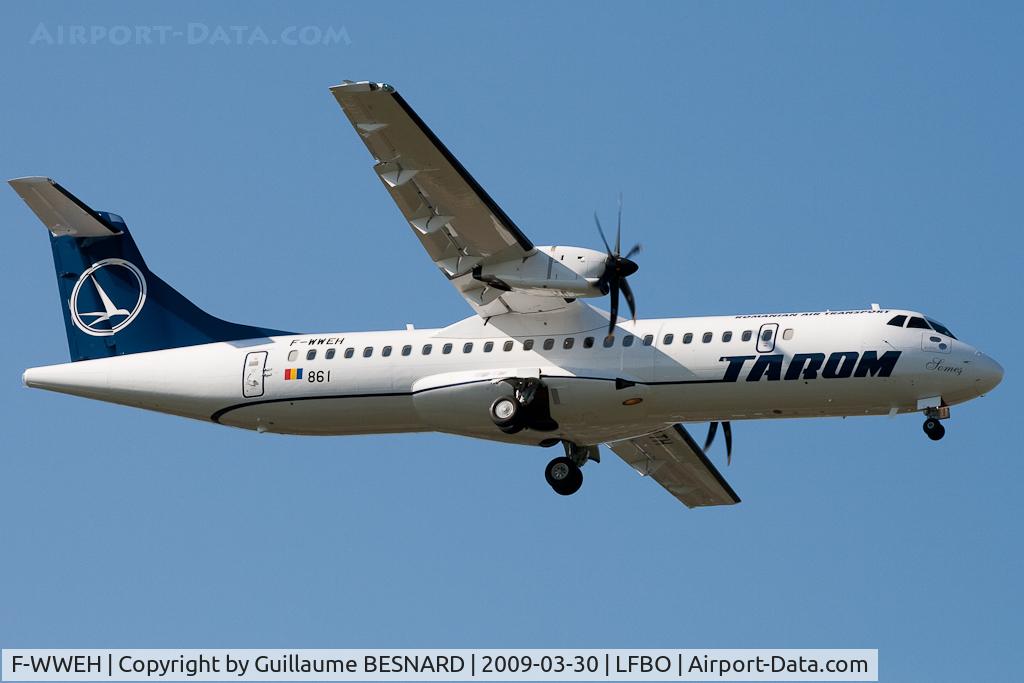 F-WWEH, 2009 ATR 72-212A C/N 861, New ATR for TAROM.