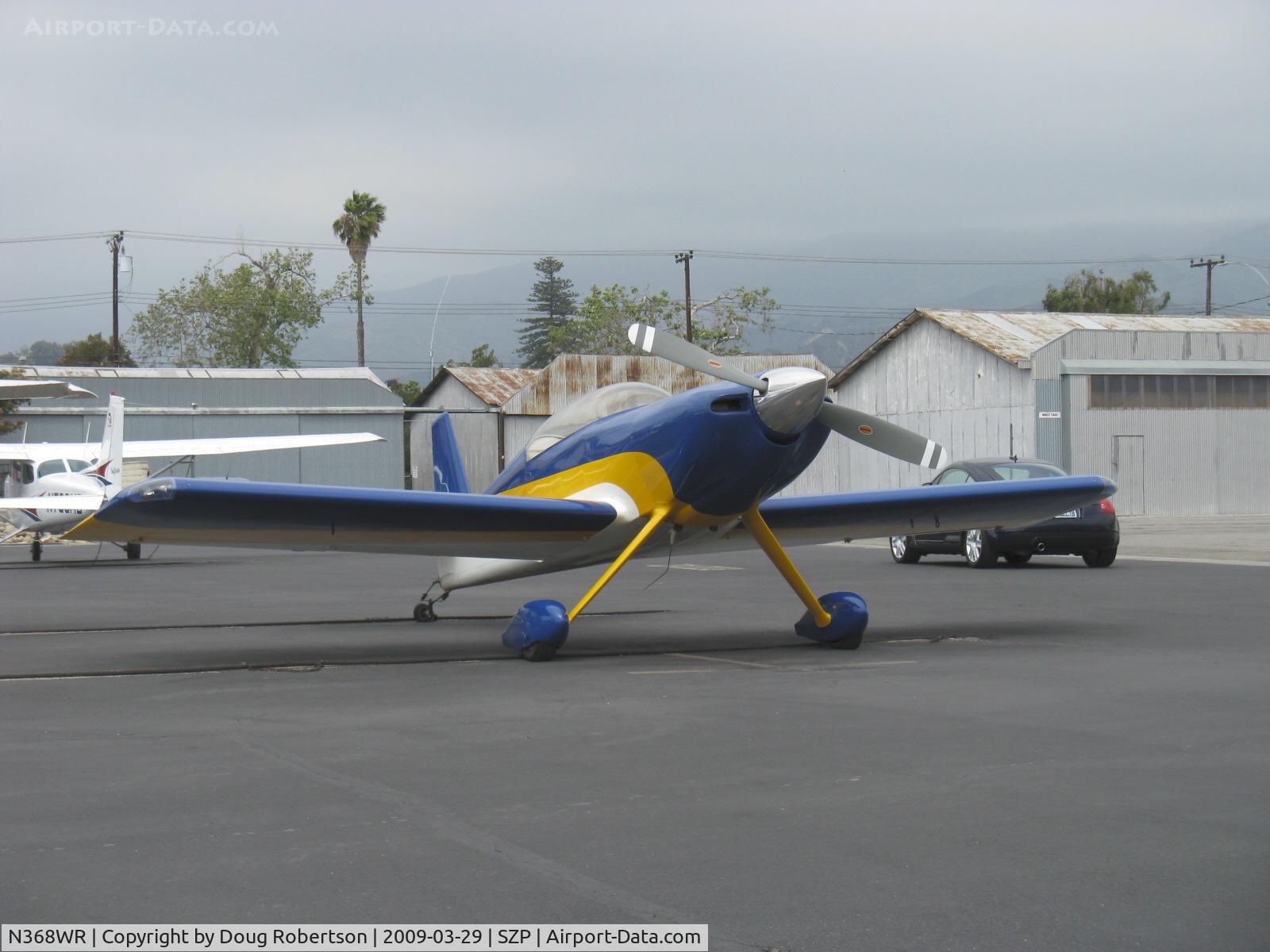 N368WR, 2004 Harmon Rocket II C/N 3870, 2004 Richey HARMON ROCKET II, Lycoming IO-540-C 250 Hp