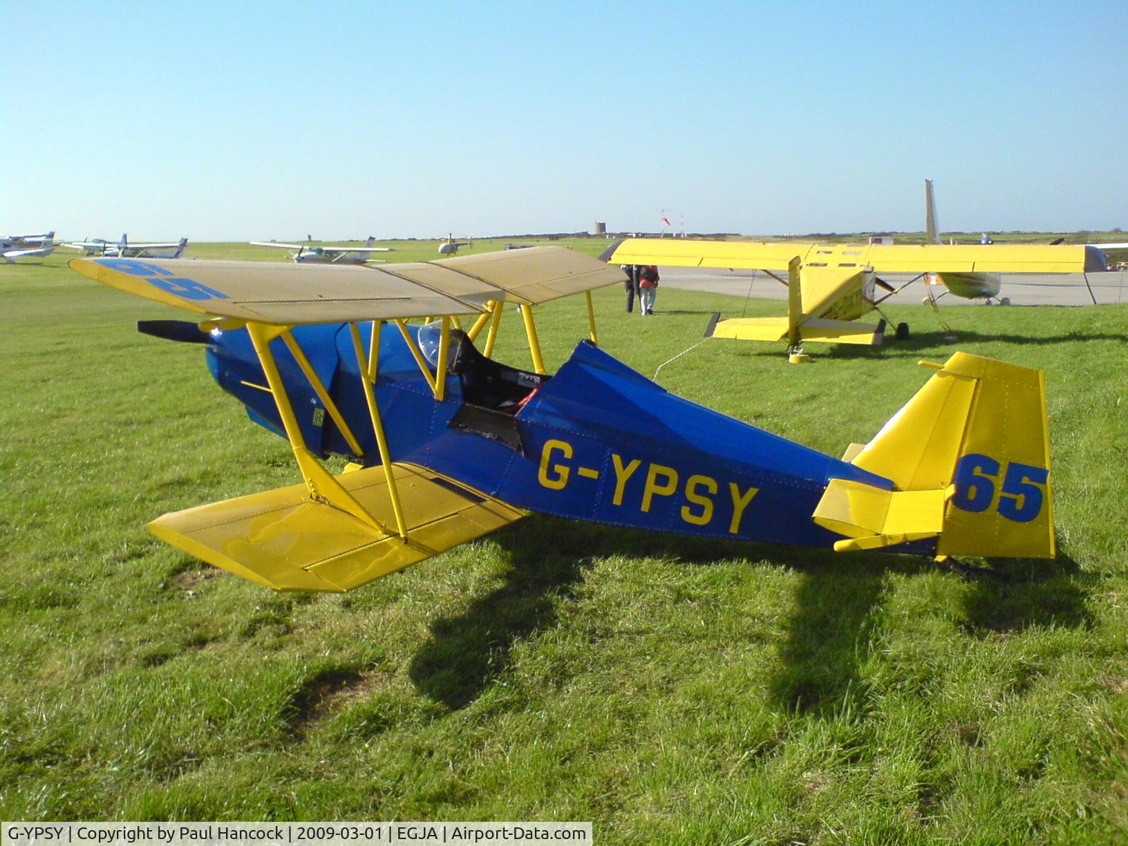 G-YPSY, 1988 Andreasson BA-4B C/N PFA 038-10352, G-YPSY at Alderney Air Rally