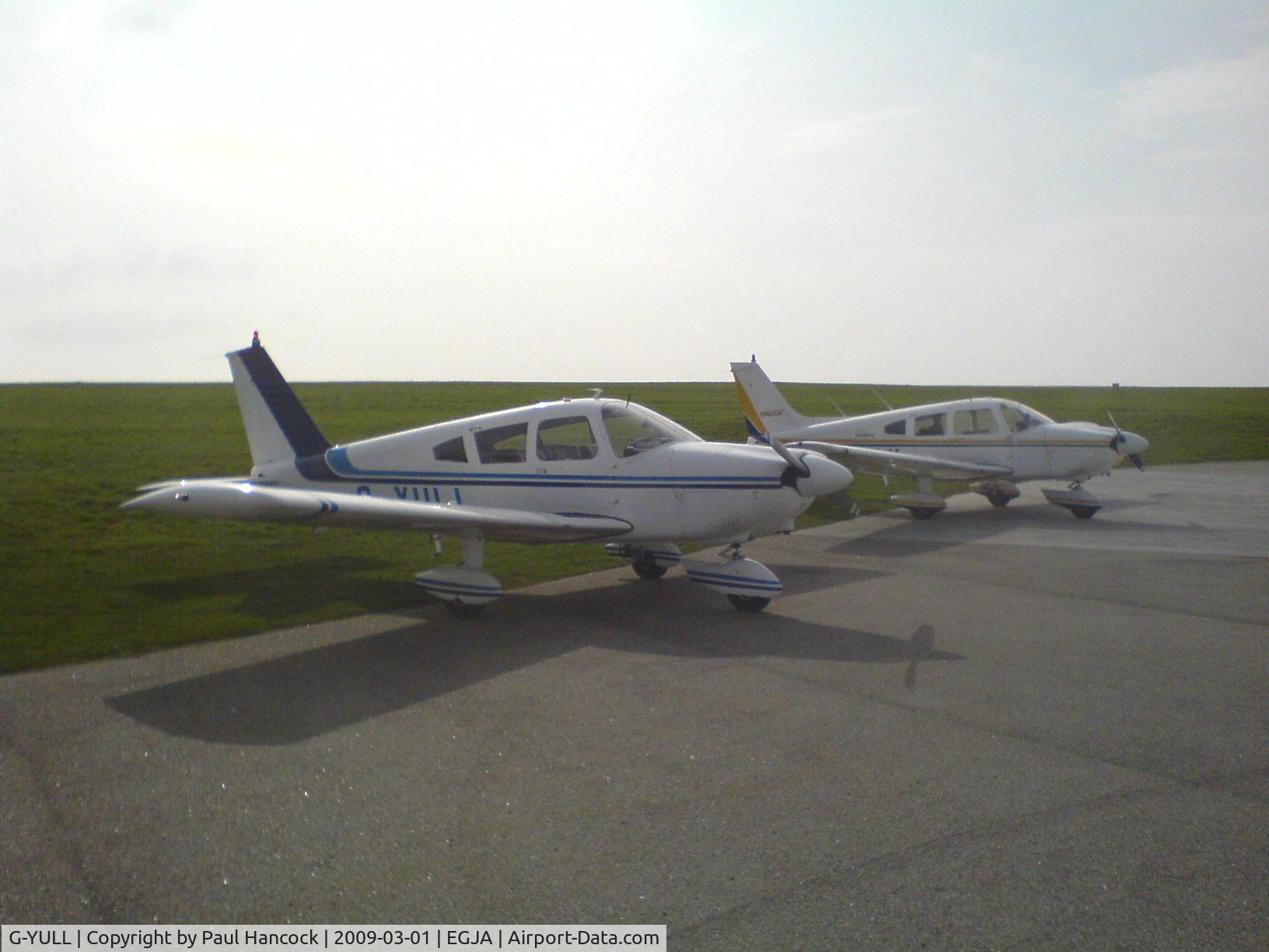 G-YULL, 1969 Piper PA-28-180 Cherokee C/N 28-5603, G-YULL at Alderney Airport