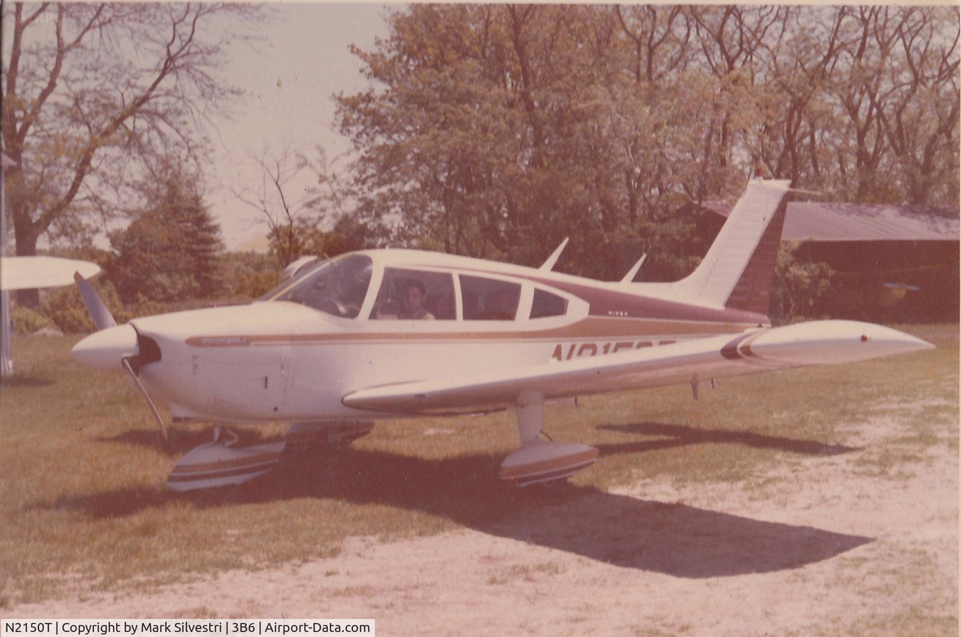 N2150T, 1971 Piper PA-28-180 C/N 28-7105165, My dad's plane at Westboro Airport in Westboro, MA (circa 1972) - Airport closed in 1980.