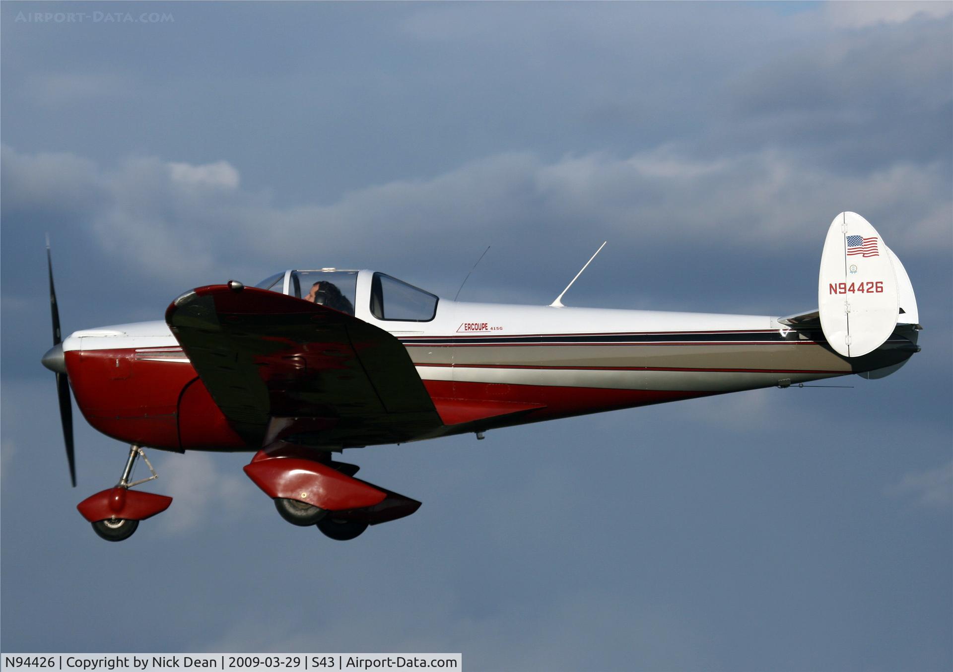 N94426, 1949 Erco G Ercoupe C/N 5060, S43