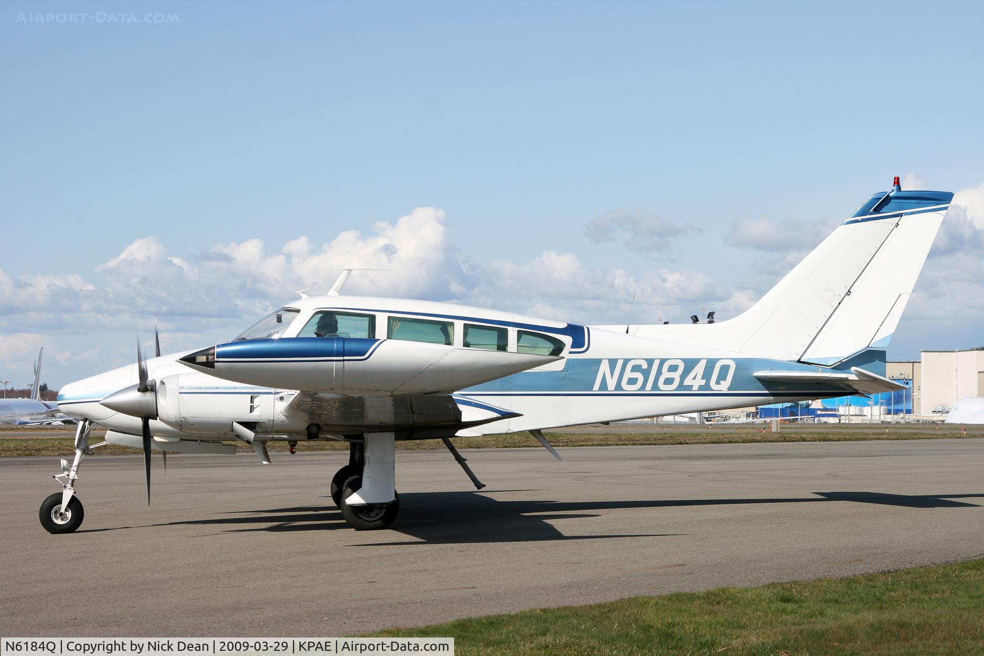 N6184Q, 1968 Cessna 320F Executive Skyknight C/N 320F-0034, KPAE