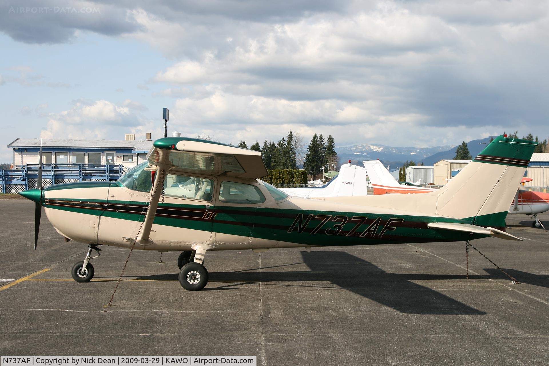 N737AF, 1977 Cessna 172N C/N 17269263, KAWO