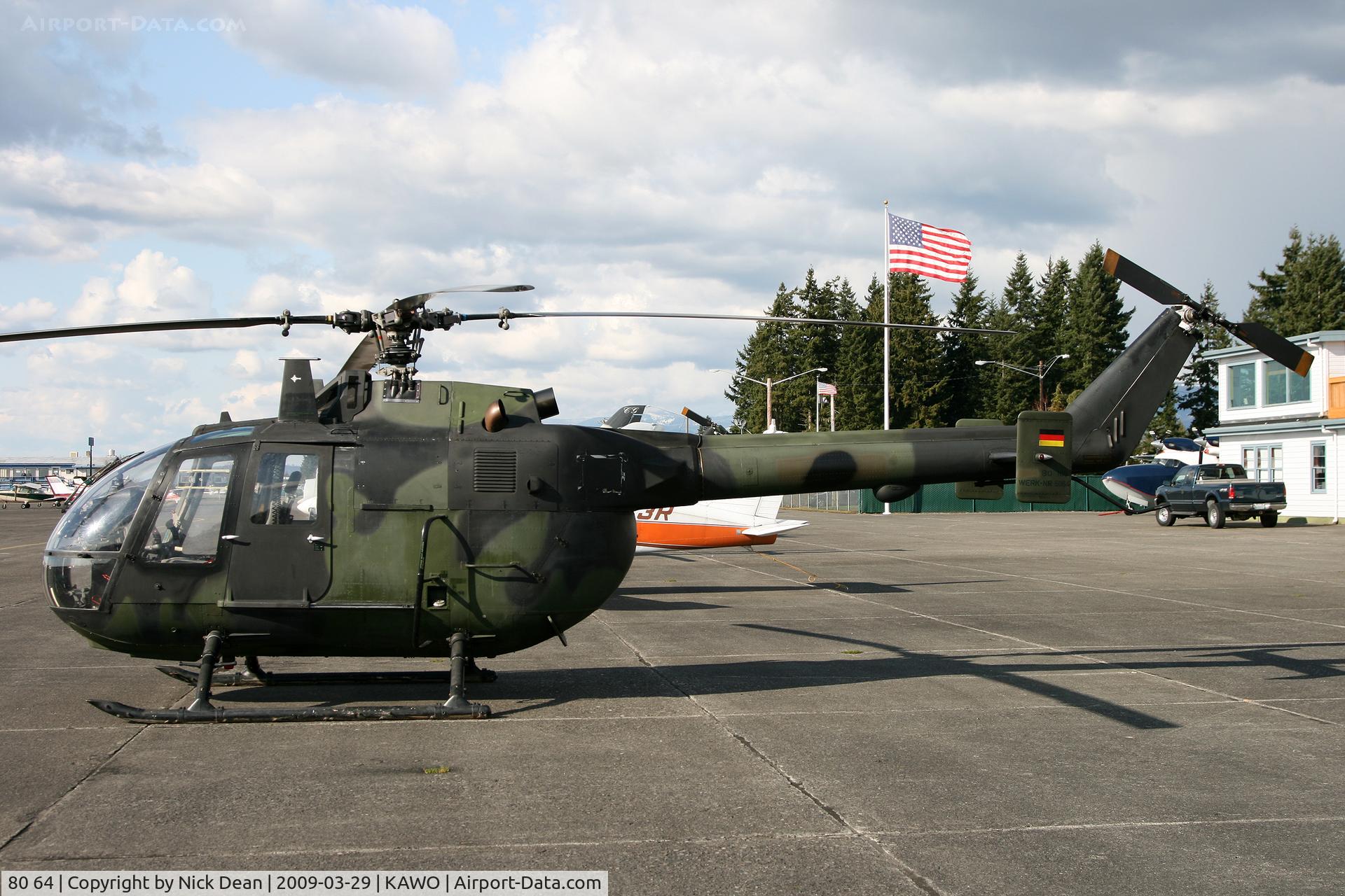 80 64, MBB Bo.105M C/N 5064, KAWO MBB BO105M C/N 5064