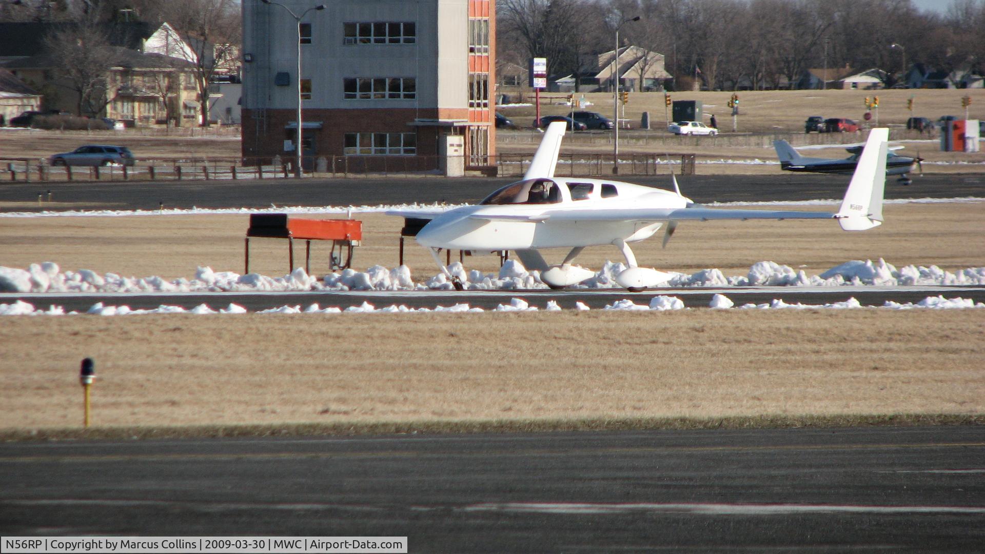 N56RP, 2004 Co-Z Cozy Mark IV C/N 865, N56RP with Severe Front Wheel Shimmy