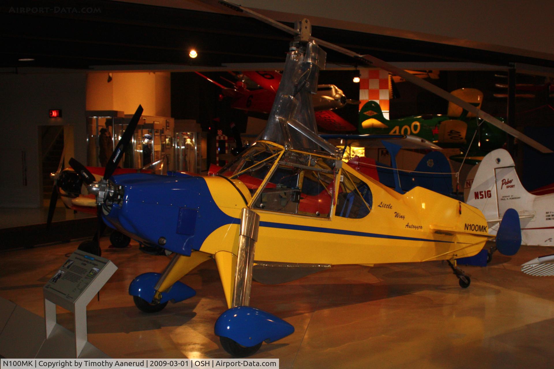 N100MK, 2000 Little Wing LW-5 C/N 1, EAA AirVenture Museum