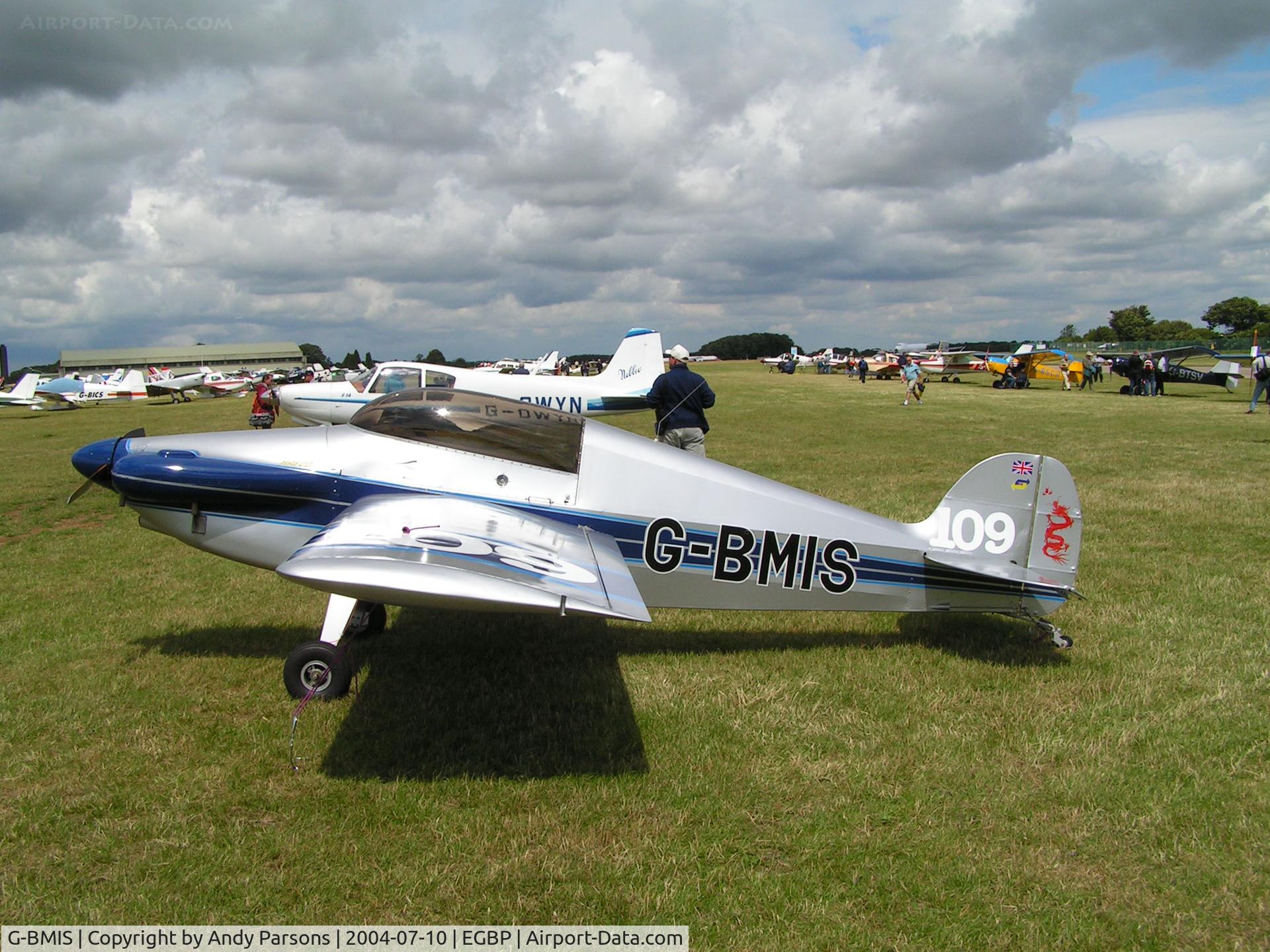 G-BMIS, 1987 Monnett Sonerai 2 C/N PFA 015A-10813, AT kemble PFA Rallye 2004