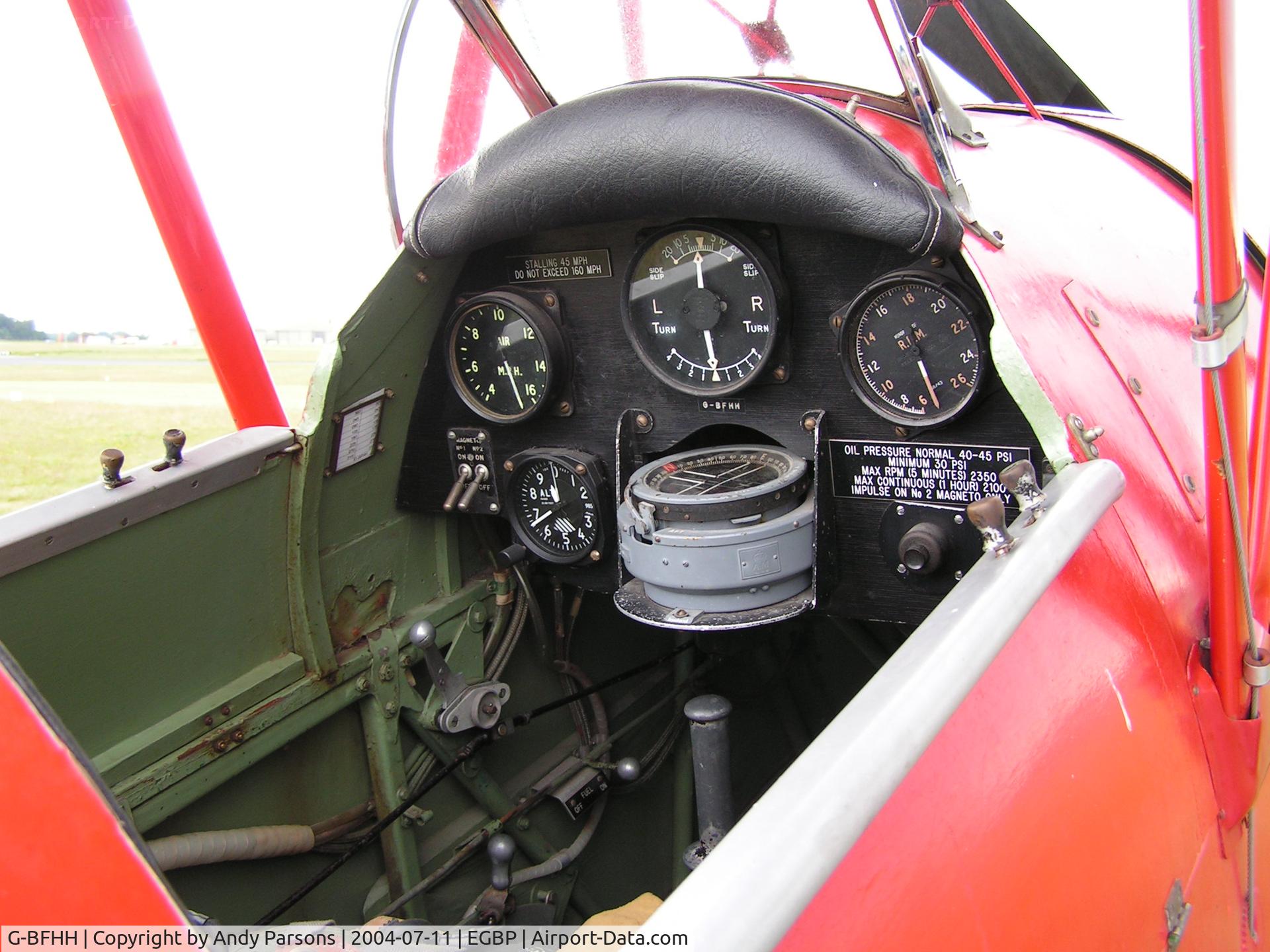 G-BFHH, 1942 De Havilland DH-82A Tiger Moth II C/N 85933, Taken just after i was lucky enough to have a ride in this tiger