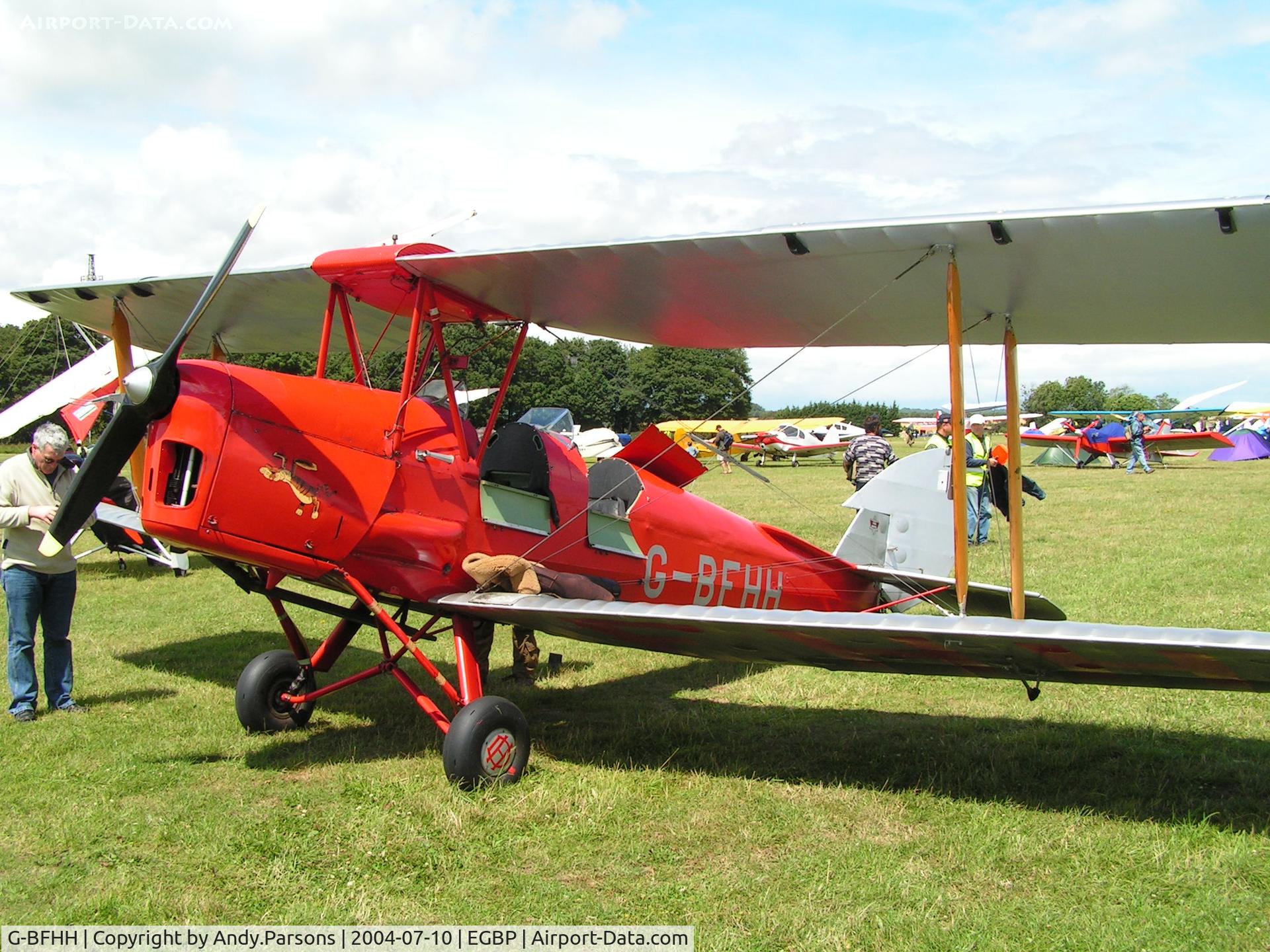 G-BFHH, 1942 De Havilland DH-82A Tiger Moth II C/N 85933, Getting ready to fly in this tiger moth