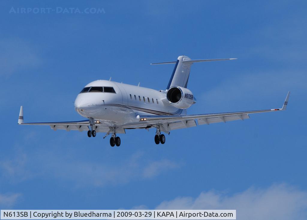 N613SB, 1991 Canadair Challenger 601-3A (CL-600-2B16) C/N 5088, On final approach to 17L.