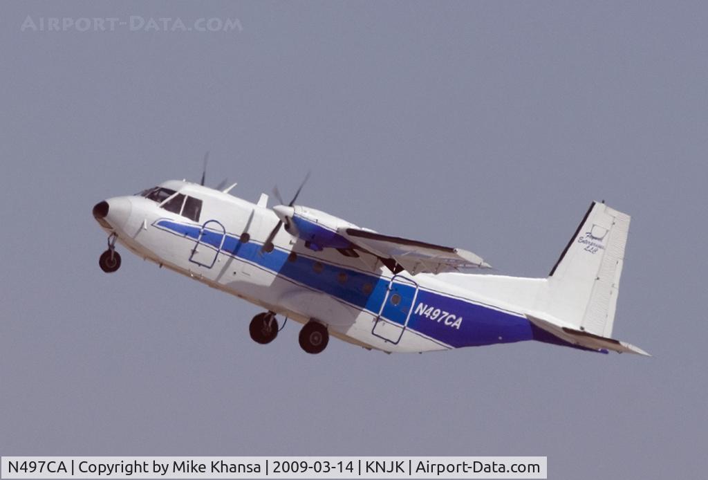 N497CA, 1983 CASA C-212-200 Aviocar C/N 291, CASA CN212 Showing off at the '09 El Centro Airshow