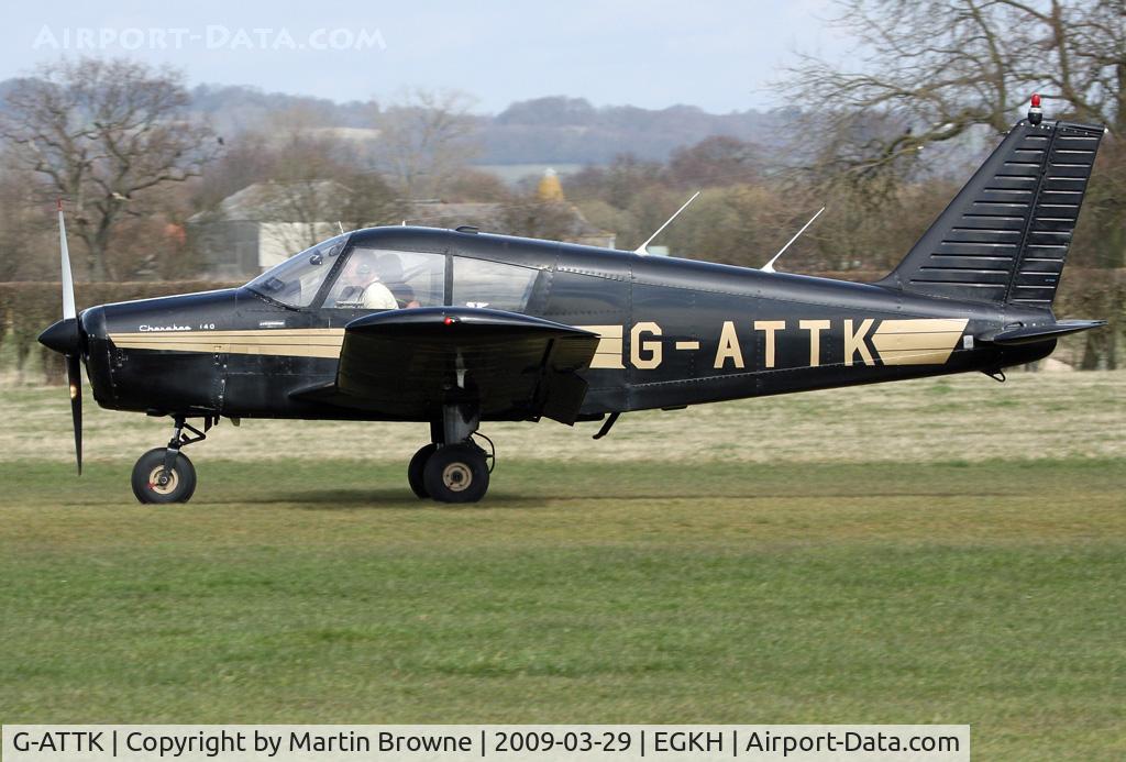 G-ATTK, 1966 Piper PA-28-140 Cherokee C/N 28-21959, Lovely old lady!