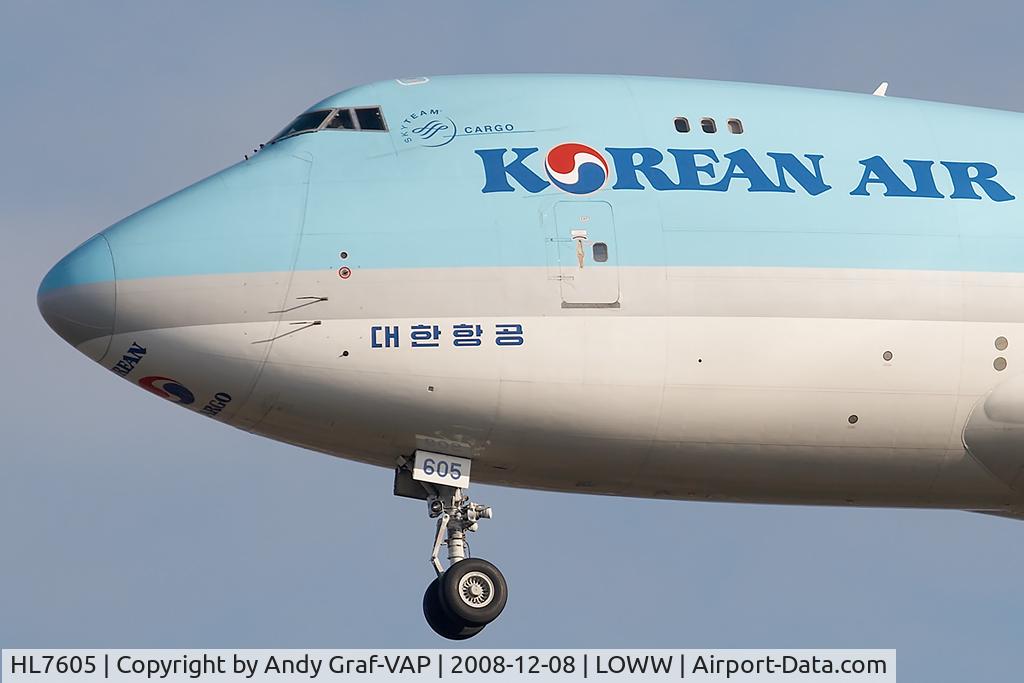 HL7605, 2006 Boeing 747-4B5ERF C/N 35526, Korean Air 747-400