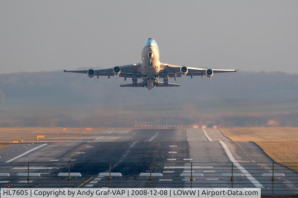 HL7605, 2006 Boeing 747-4B5ERF C/N 35526, Korean Air 747-400