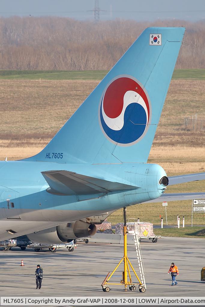 HL7605, 2006 Boeing 747-4B5ERF C/N 35526, Korean Air 747-400