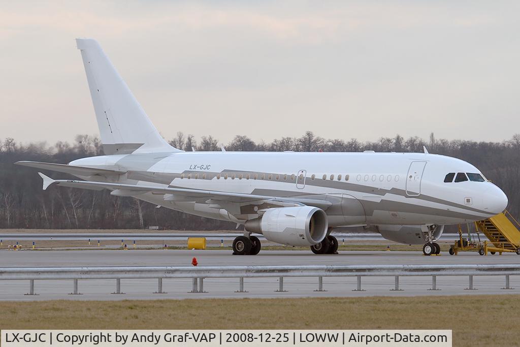 LX-GJC, 2007 Airbus ACJ318 (A318-112/CJ) C/N 3100, A318