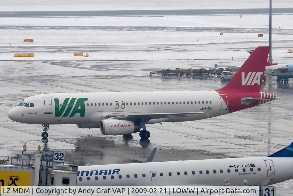LZ-MDM, 2006 Airbus A320-214 C/N 2804, Air Via A320