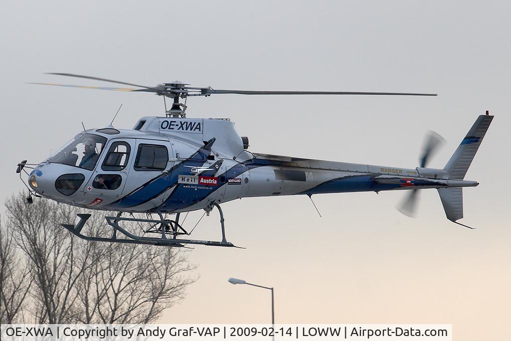 OE-XWA, 1983 Aerospatiale AS-350B-2 Ecureuil C/N 1707, Knaus Helocopter Eurocopter AS 350B-2 Ecureuil