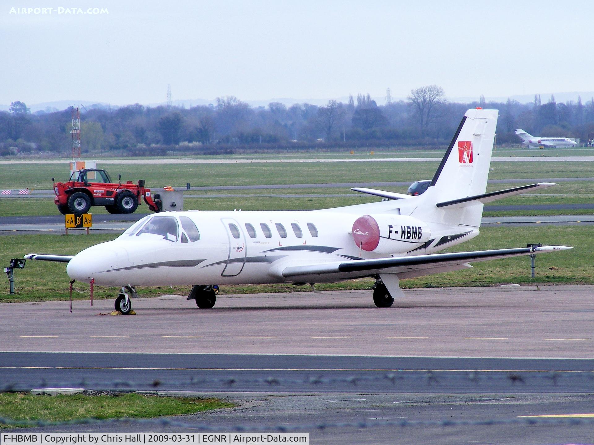 F-HBMB, 1982 Cessna 550 Citation II C/N 550-0324, Aerovision