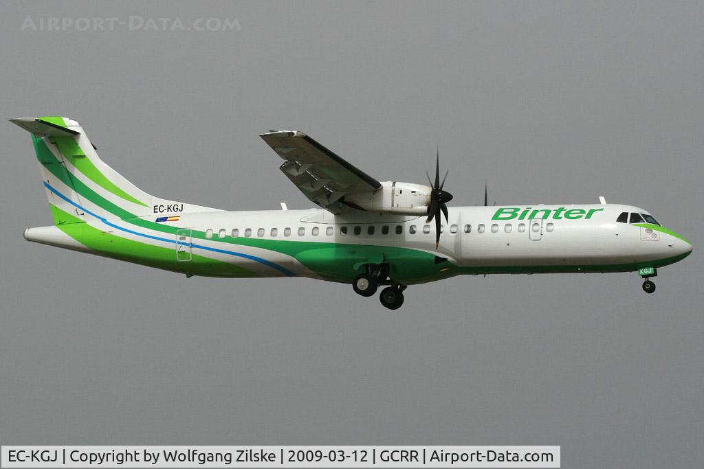 EC-KGJ, 2007 ATR 72-212A C/N 753, visitor