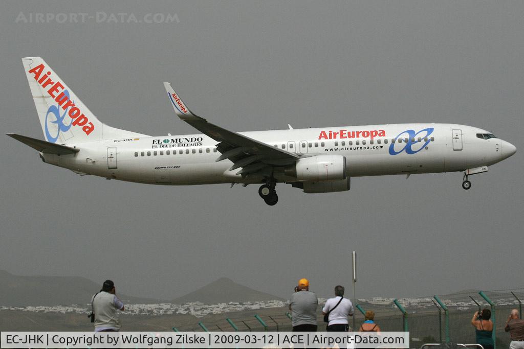 EC-JHK, 2005 Boeing 737-85P C/N 33975, visitor