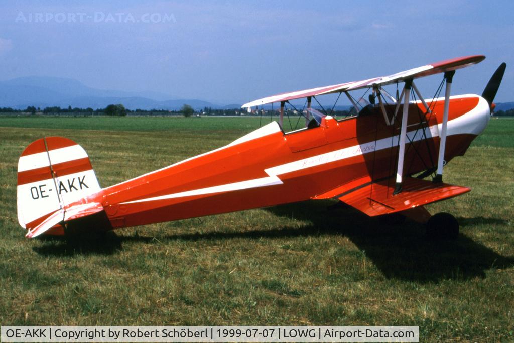 OE-AKK, Bucker Lerche R-180 C/N 96, Rare visitor!