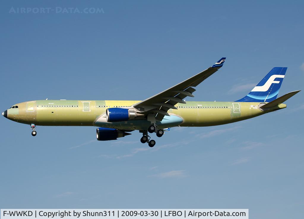 F-WWKD, 2009 Airbus A330-302X C/N 1013, C/n 1013 - For Finnair