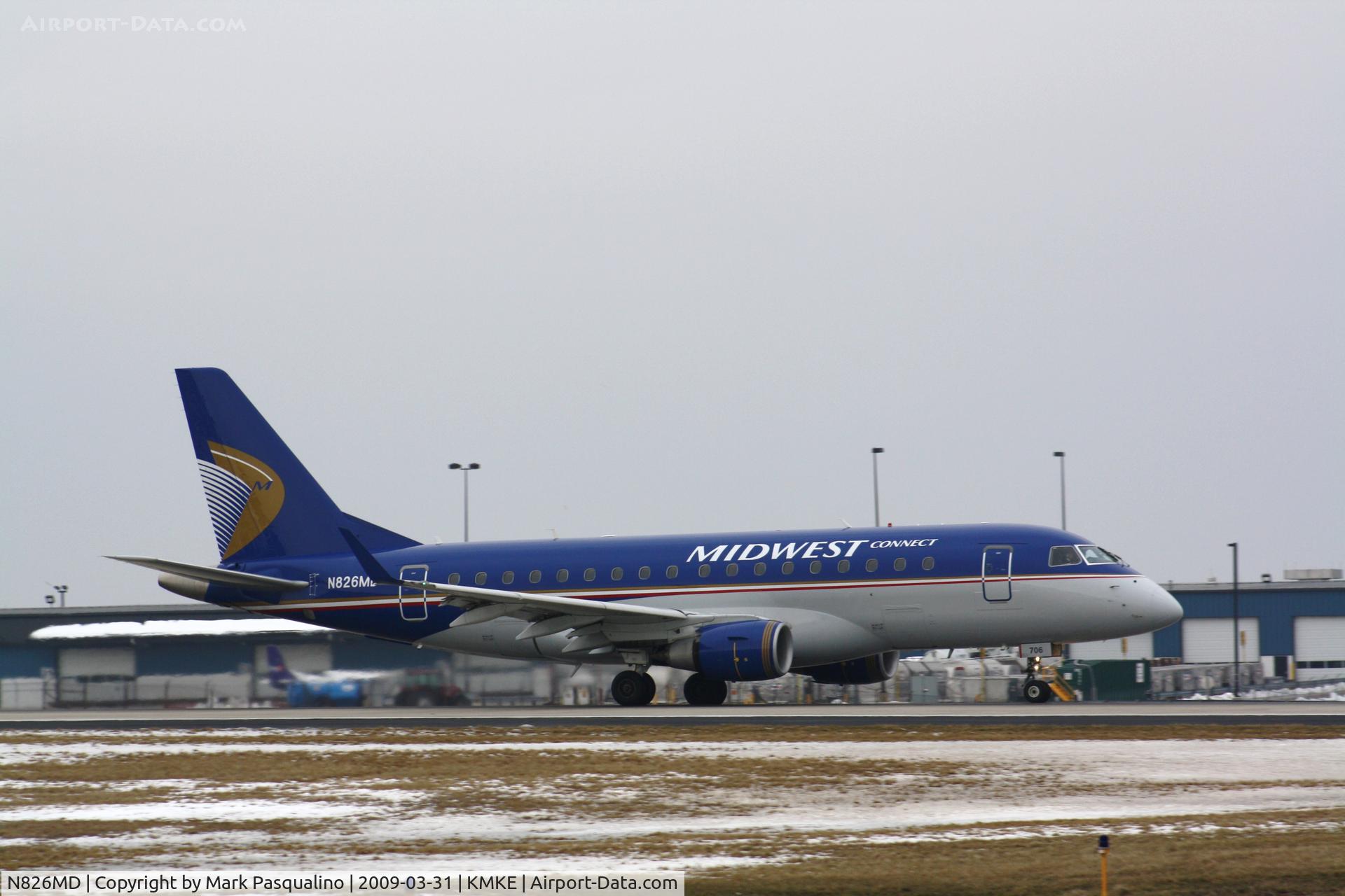 N826MD, 2005 Embraer 170SU (ERJ-170-100SU) C/N 17000046, ERJ 170-100 SU