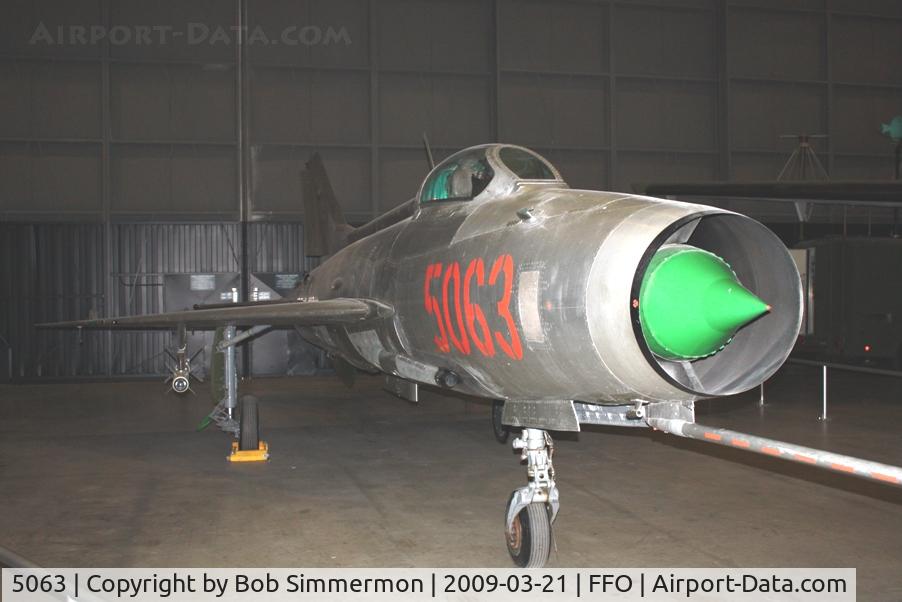 5063, Mikoyan-Gurevich MiG-21F-13 C/N 560301, MiG 21F 