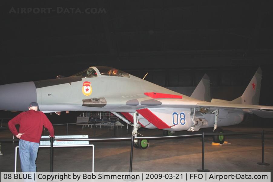 08 BLUE, Mikoyan-Gurevich MiG-29A C/N 2960516761, MiG 29A 2960516761
