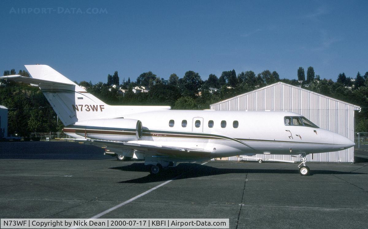 N73WF, 1988 British Aerospace BAe.125-800A C/N 258141, KBFI