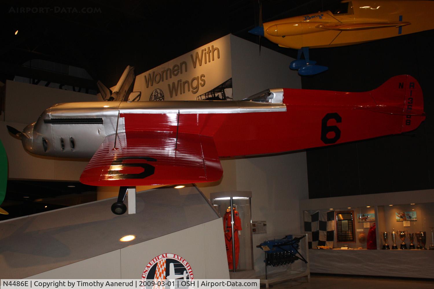 N4486E, Wittman D-12 Bonzo C/N 3, EAA AirVenture Museum