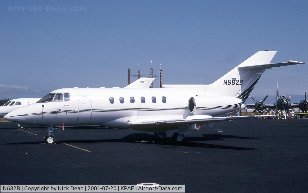 N682B, British Aerospace BAe.125 Series 800A C/N 258144, KPAE C/N 258144