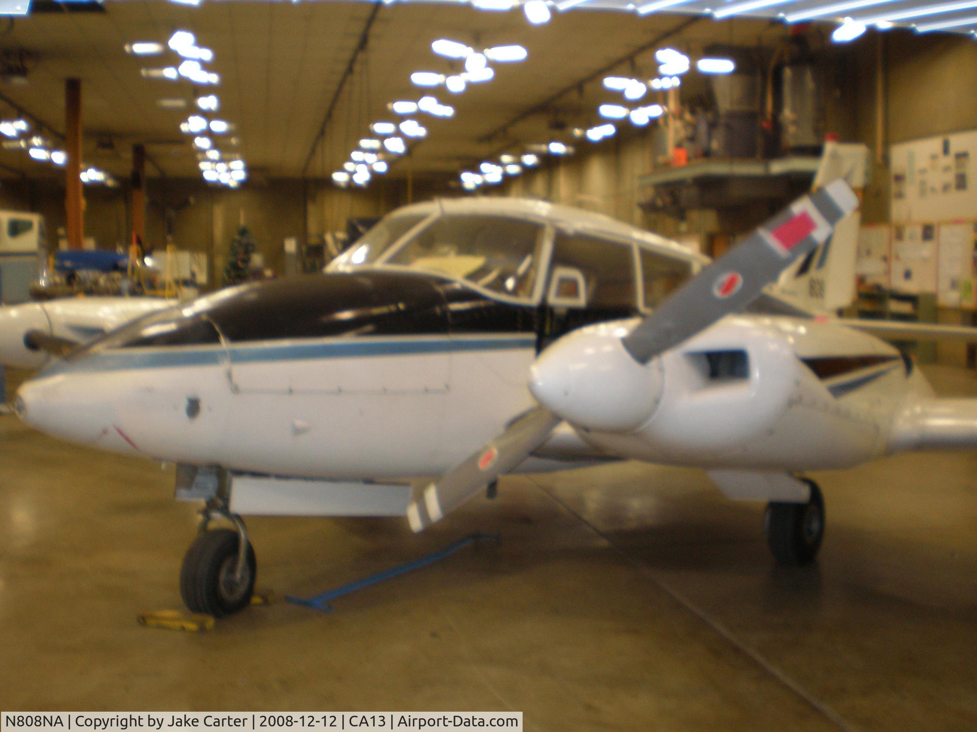 N808NA, 1967 Piper PA-30 Twin Comanche C/N 30-1498, On loan to Reedley College Aeronautics Program