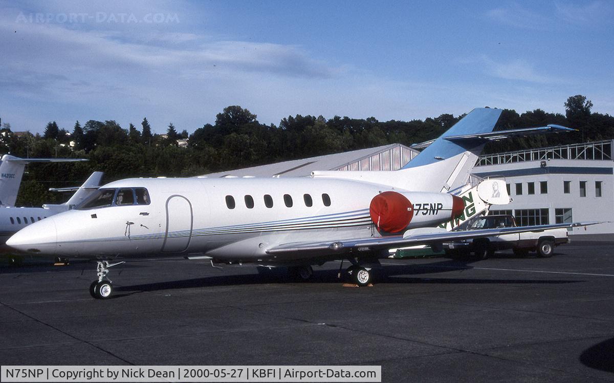 N75NP, 1989 British Aerospace BAe.125-800A C/N 258170, KBFI